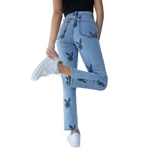 Playboy X PacSun Eco Bunny Dad Jeans 27